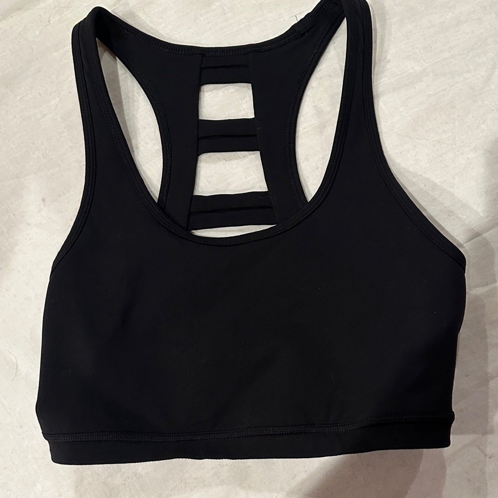 Exp Core Black Sports Bra Med